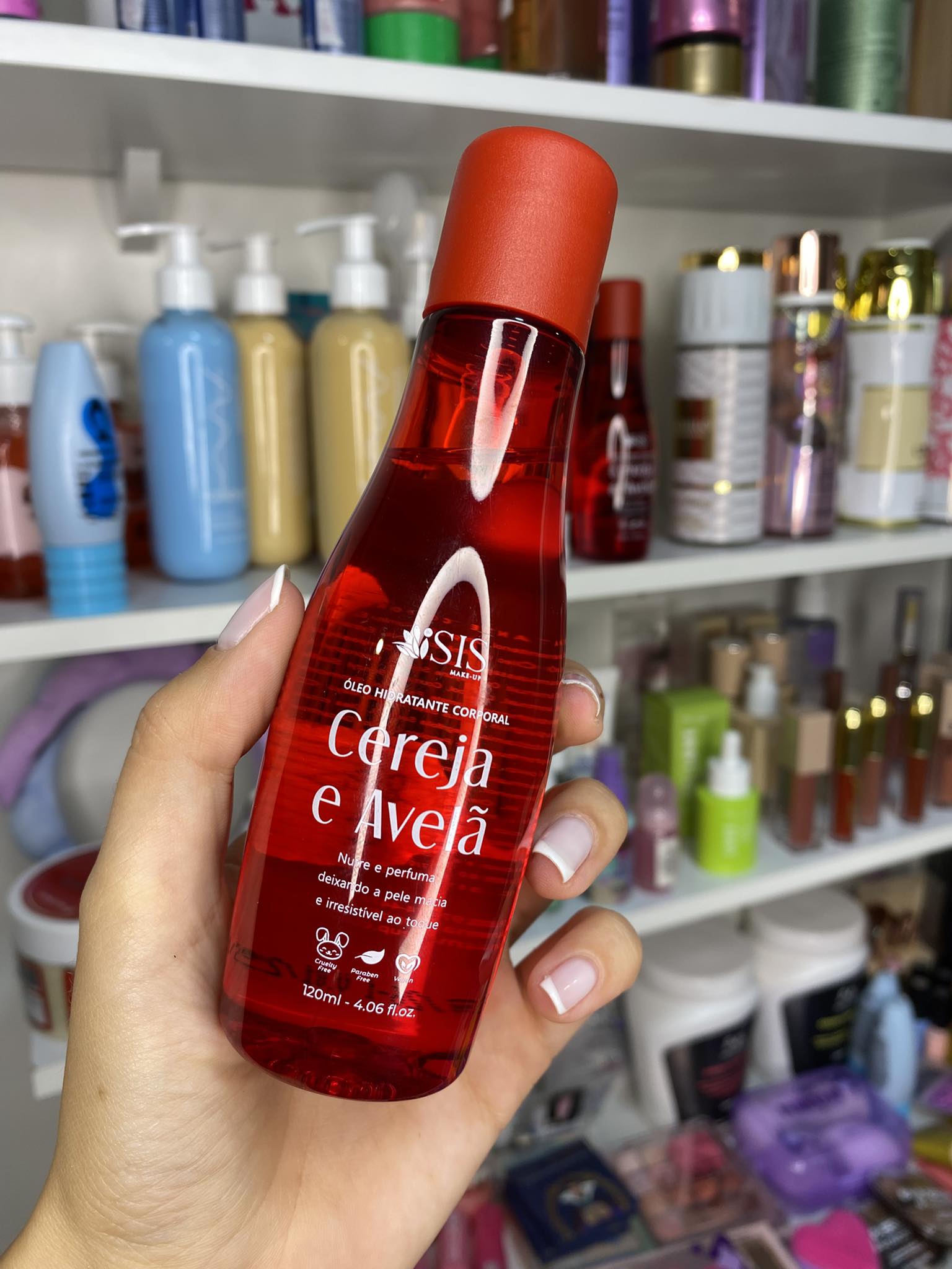 Aceite Corporal Cereza